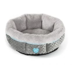 Small Bite Donut Cat/Dog Bed Blue 50cm
