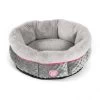 Small Bite Donut Dog Bed Pink 50cm -Pet Cat Supplies Store fm 2019 06 17 03 32 24 42514 images