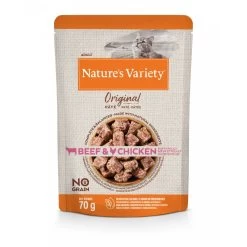 12 X 70g Nature's Variety Original Pouches For Adult Cats Multipack