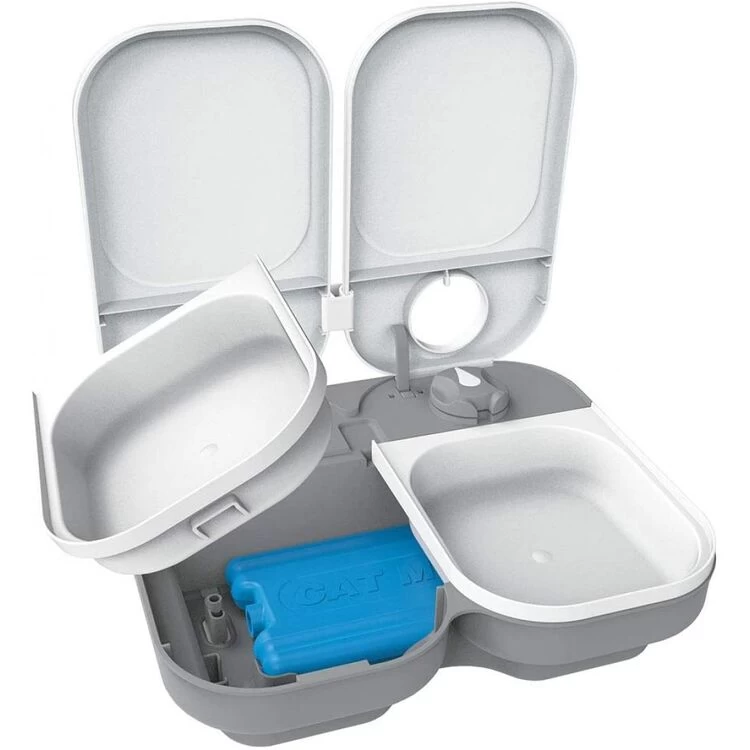 Cat Mate C200 2 Meal Automatic Pet Feeder With Ice Pack 3 Cat Mate C200 2 Meal Automatic Pet Feeder With Ice Pack