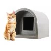 Mr Snugs KatDen Outdoor Cat Kennel/Shelter - Dark Grey (Various Options) 1 Mr Snugs KatDen Outdoor Cat Kennel/Shelter - Dark Grey (Various Options) -Pet Cat Supplies Store grey katden 1