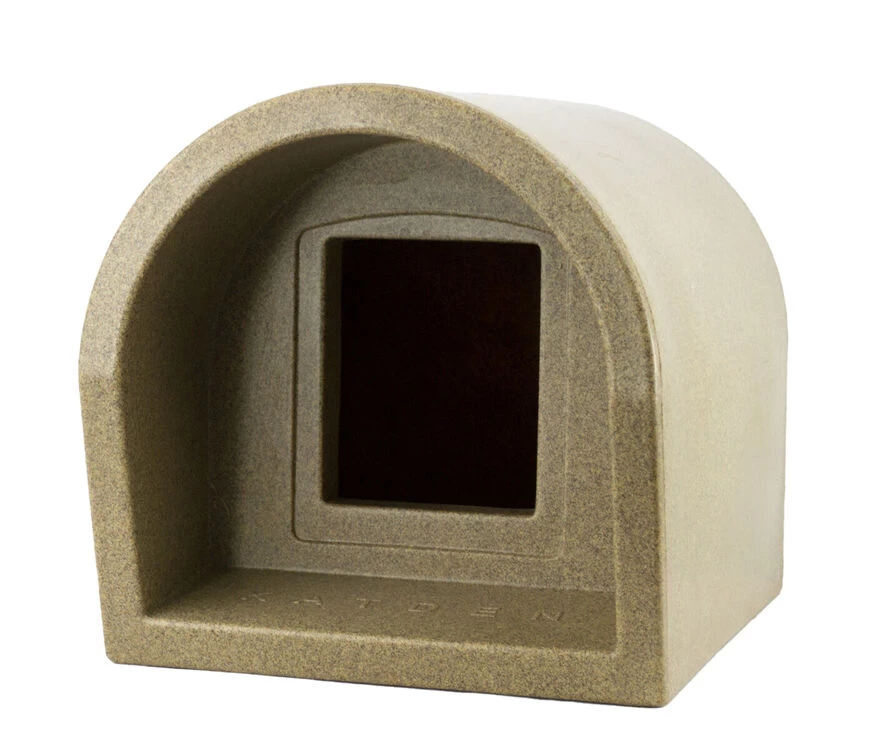 Mr Snugs KatDen Sandstone Cat Kennel With Mattress & Liner 4 Mr Snugs KatDen Sandstone Cat Kennel With Mattress & Liner - Image 2