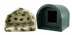 Mr Snugs KatDen Outdoor Cat Kennel/Shelter - Dark Green (Various Options) -Pet Cat Supplies Store imggreenbundle5