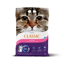 Intersand Classic Baby Powder Clumping Cat Litter 8 Intersand Classic Baby Powder Clumping Cat Litter -Pet Cat Supplies Store intersand classic 3d row 14kg babypowder rgb front