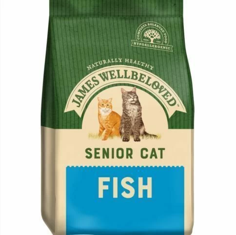 James Wellbeloved Senior Fish Dry Cat Food 3 James Wellbeloved Senior Fish Dry Cat Food
