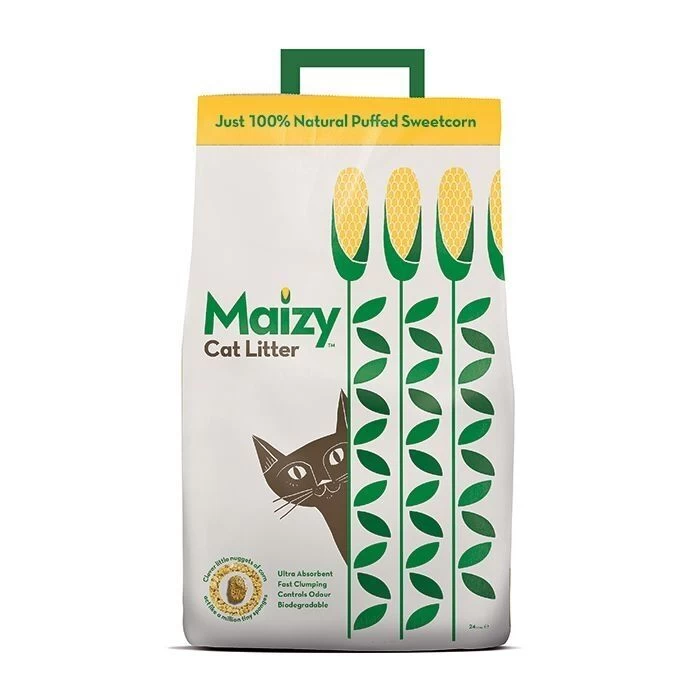 Maizy 100% Natural Corn Clumping Cat Litter 3 Maizy 100% Natural Corn Clumping Cat Litter
