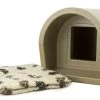 Mr Snugs Katden Cat Kennel With Pet Mattress - Sandstone