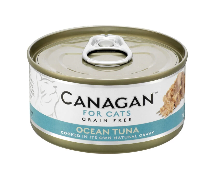 12 X 75g Canagan Ocean Tuna Grain-Free Cat Food 3 12 X 75g Canagan Ocean Tuna Grain-Free Cat Food