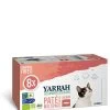 16 X Yarrah Organic Cat Grain Free Pate Salmon With Seaweed 100g -Pet Cat Supplies Store tpe 5
