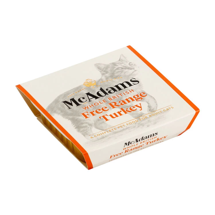McAdams Free Range Turkey Wet Cat Food 3 McAdams Free Range Turkey Wet Cat Food