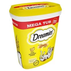 Dreamies Cat Treats With Cheese Mega Tub